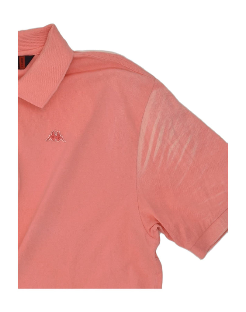 KAPPA Mens Polo Shirt XL Pink Cotton | Vintage Kappa | Thrift | Second-Hand Kappa | Used Clothing | Messina Hembry 