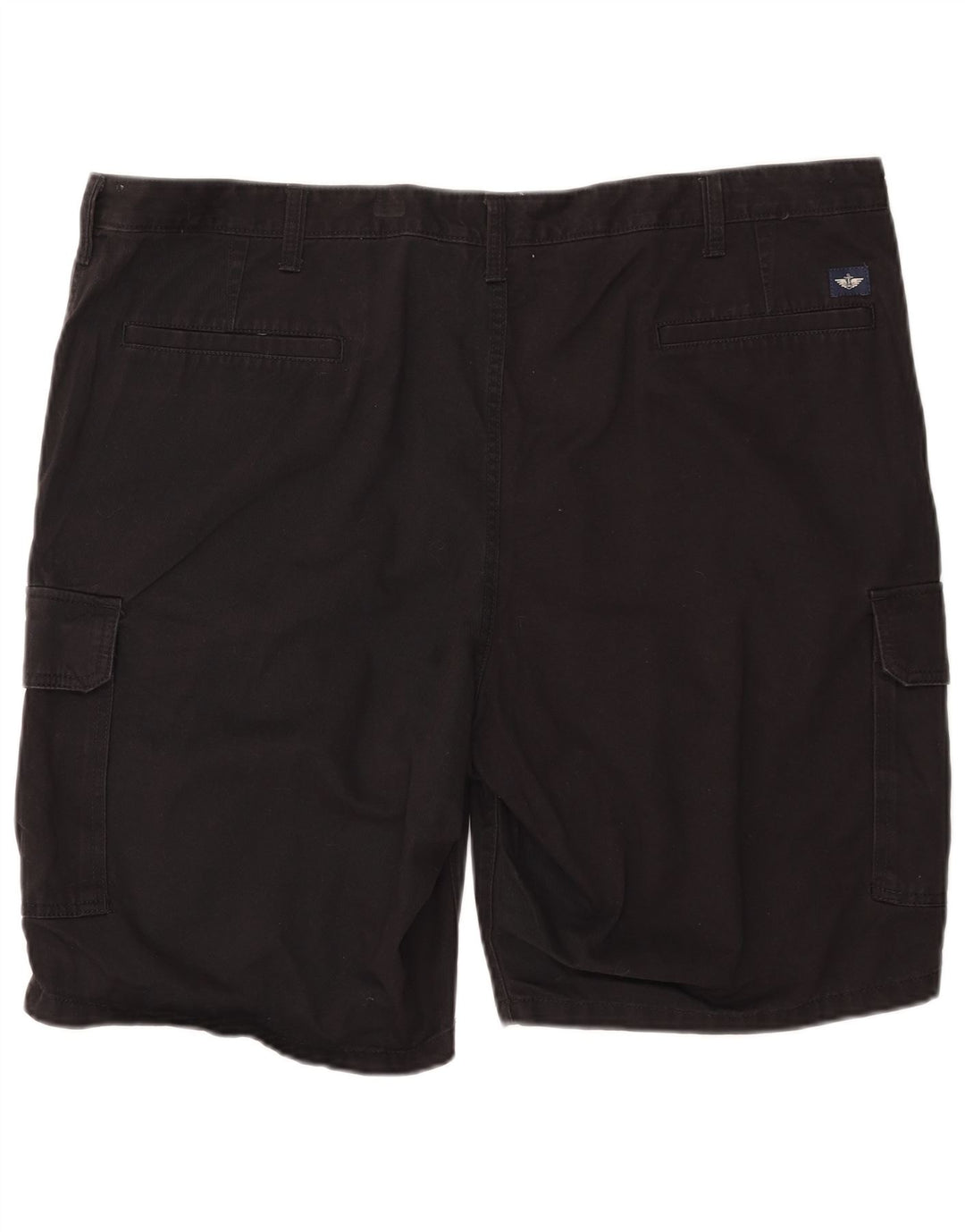 DOCKERS Mens Cargo Shorts W42 2XL Black Cotton
