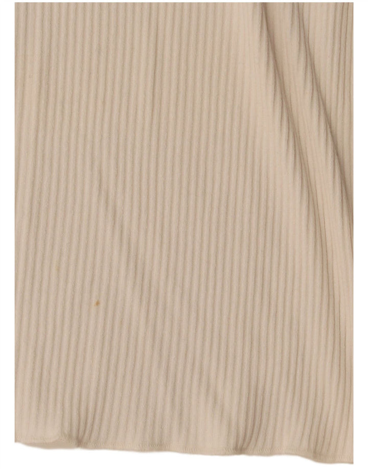 Zara Womens Top Long Sleeve UK 8 Small White
