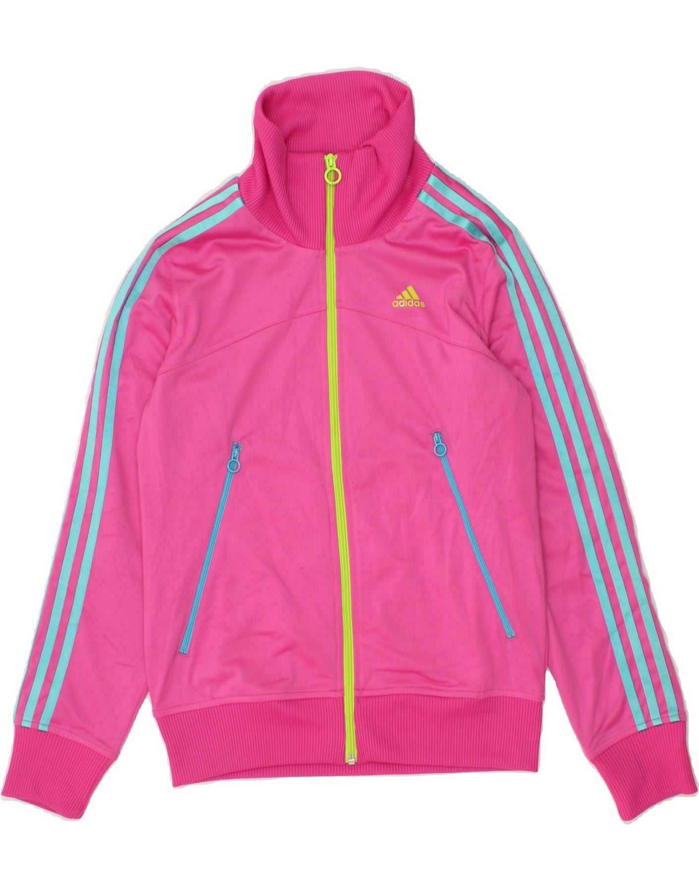 Pink adidas girls tracksuit online