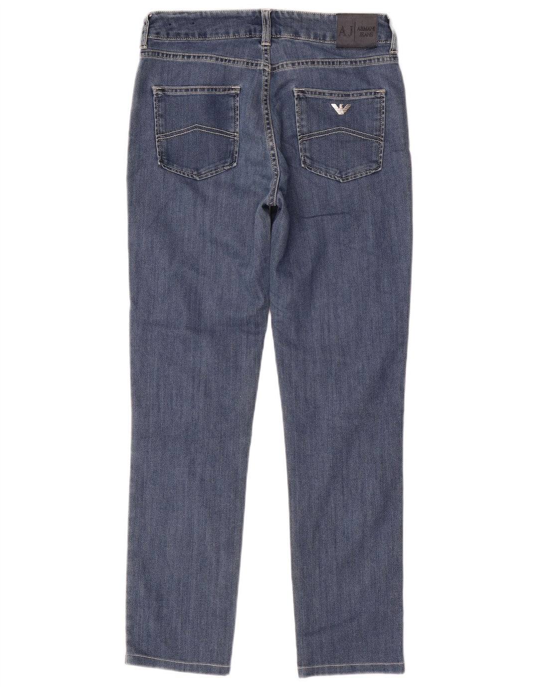 Armani Womens Slim Jeans W28 L28 Navy Blue Cotton