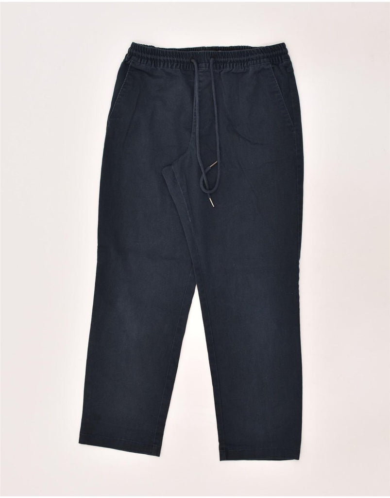 VOLCOM Womens Straight Chino Trousers Small W27 L25  Navy Blue Cotton | Vintage Volcom | Thrift | Second-Hand Volcom | Used Clothing | Messina Hembry 