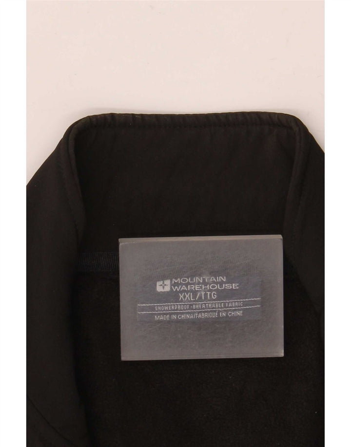 Mountain Warehouse Mens Windbreaker Jacket UK 42 2XL Black