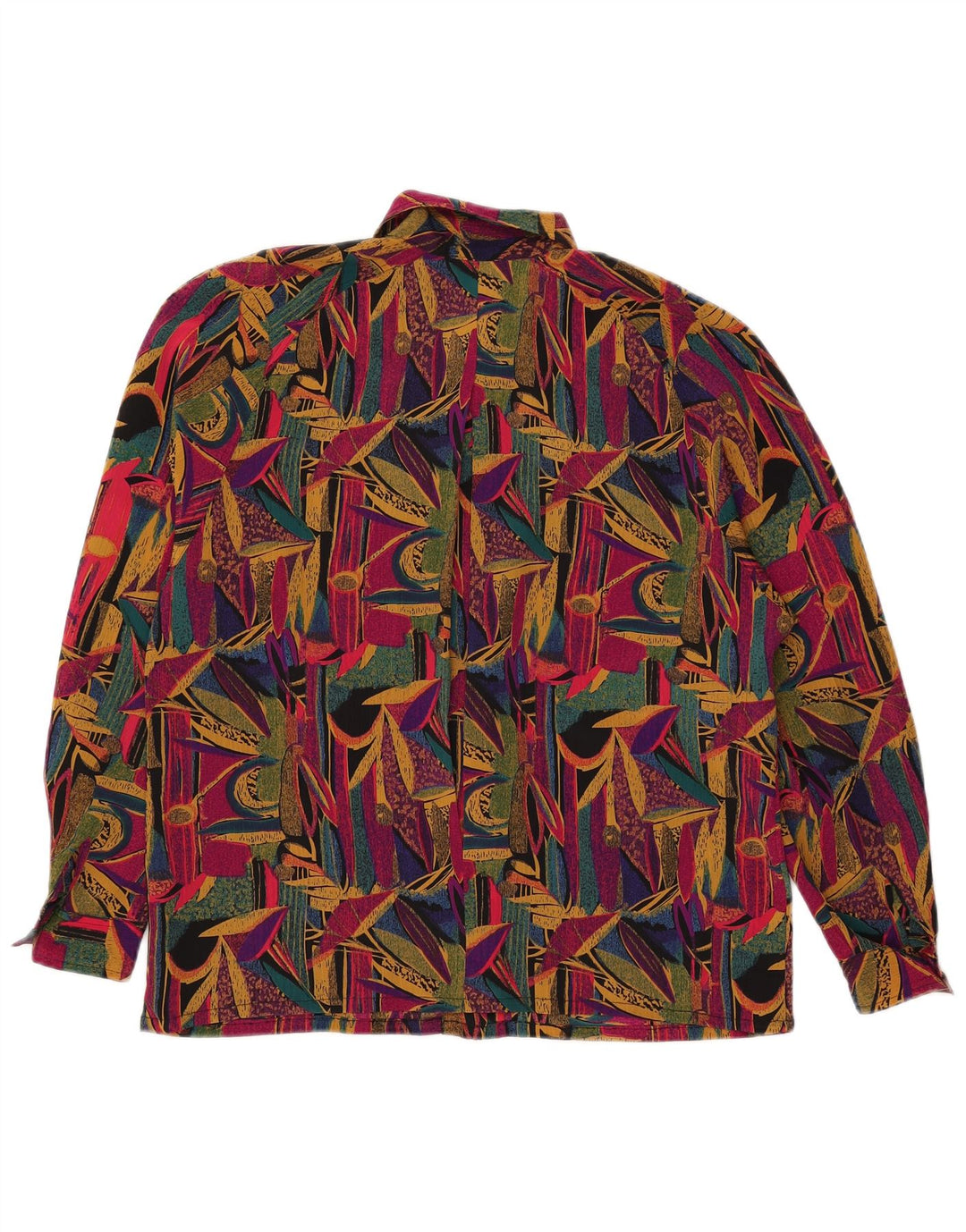 TESS Womens Oversized Shirt Blouse US 6 Medium Multicoloured Floral