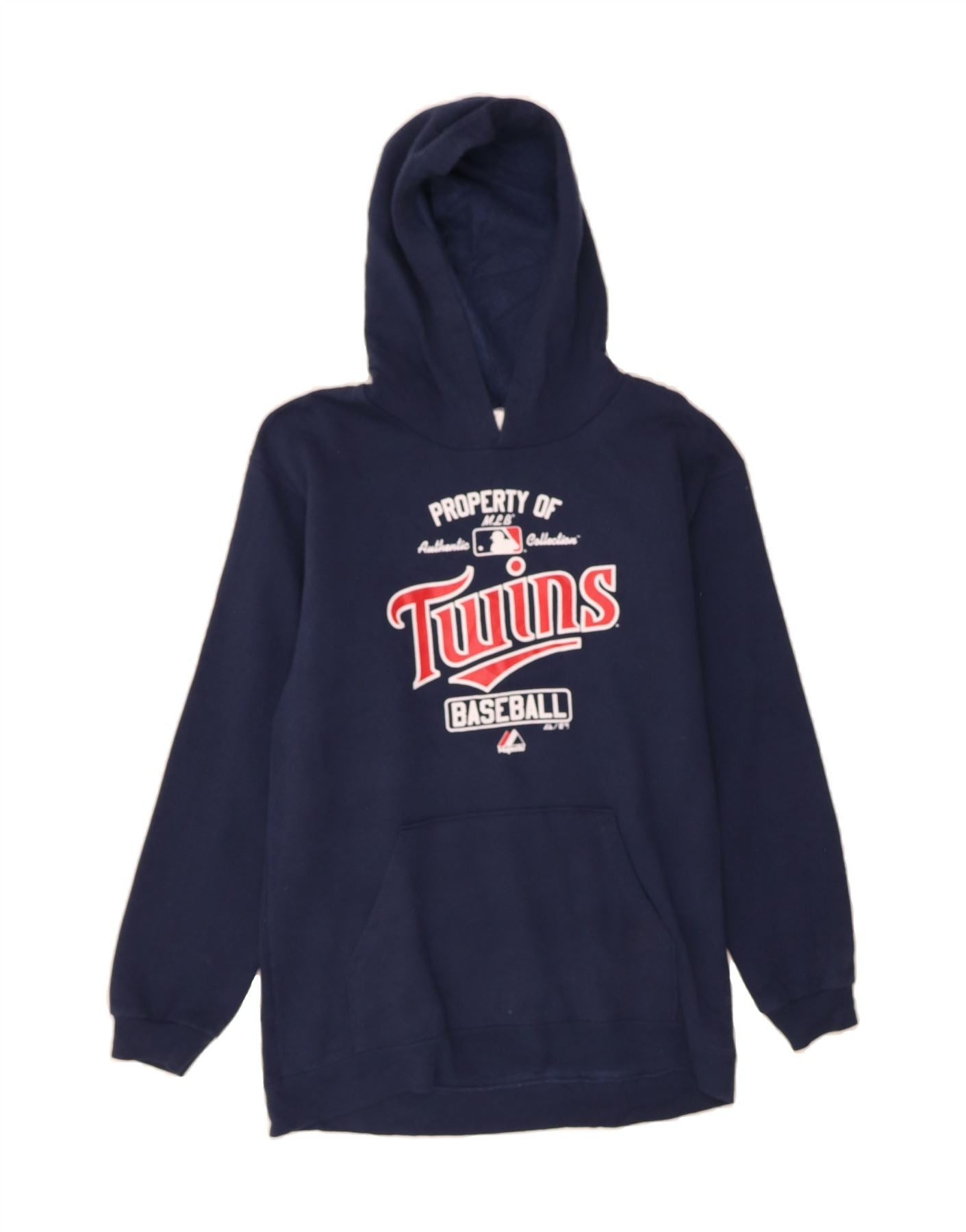 Sudadera con capucha de béisbol MAJESTIC para niños gemelos, talla