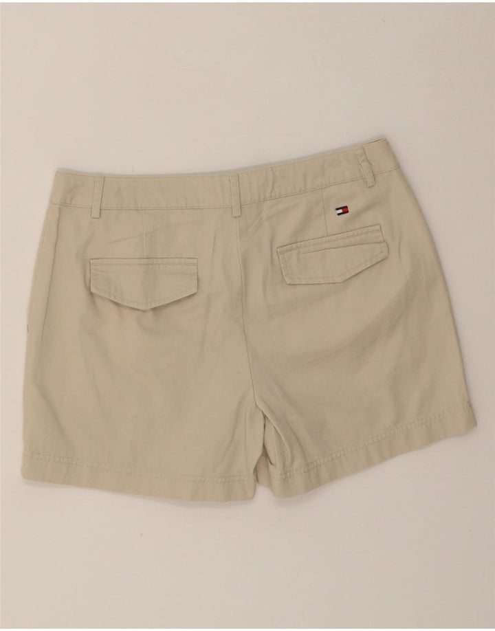 TOMMY HILFIGER Womens Chino Shorts US 6 Medium W30  Beige Cotton Vintage Tommy Hilfiger and Second-Hand Tommy Hilfiger from Messina Hembry 