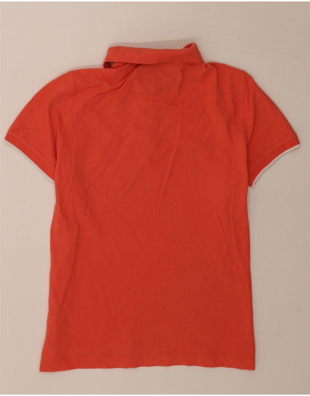 Massimo Dutti Boys Casual Fit Polo Shirt 13-14 Years Medium Orange