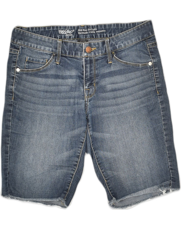 MOSSIMO Womens Denim Bermuda Shorts US 6 Medium W30 Blue Cotton | Vintage Mossimo | Thrift | Second-Hand Mossimo | Used Clothing | Messina Hembry 