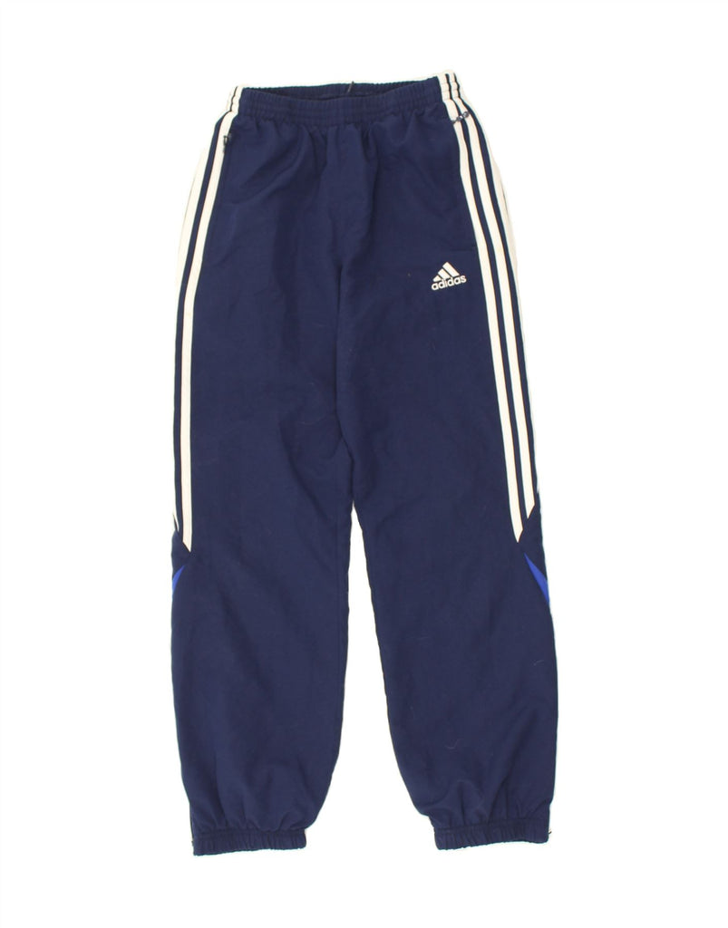 ADIDAS Boys Tracksuit Trousers Joggers 11-12 Years Black Polyester | Vintage Adidas | Thrift | Second-Hand Adidas | Used Clothing | Messina Hembry 