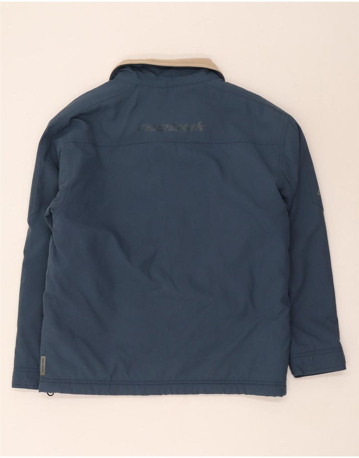 Reebok Boys Padded Jacket 15-16 Years Blue Nylon