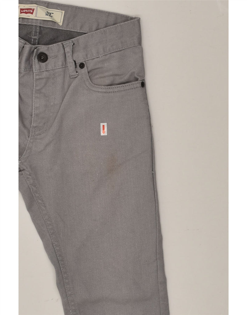 LEVI'S Boys 511 Slim Jeans 9-10 Years W25 L25 Grey Cotton | Vintage Levi's | Thrift | Second-Hand Levi's | Used Clothing | Messina Hembry 