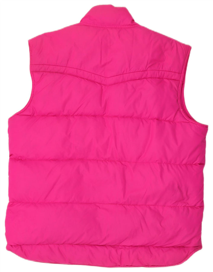 DOLOMITE Womens Oversized Padded Gilet UK 16 Large Pink