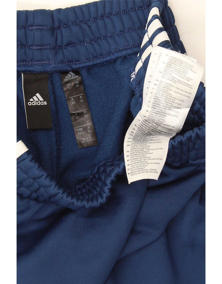 Adidas Mens Tracksuit Trousers XS Navy Blue Polyester