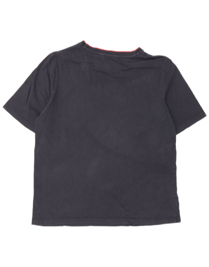 Tommy Hilfiger Mens Graphic T-Shirt Top Medium Navy Blue