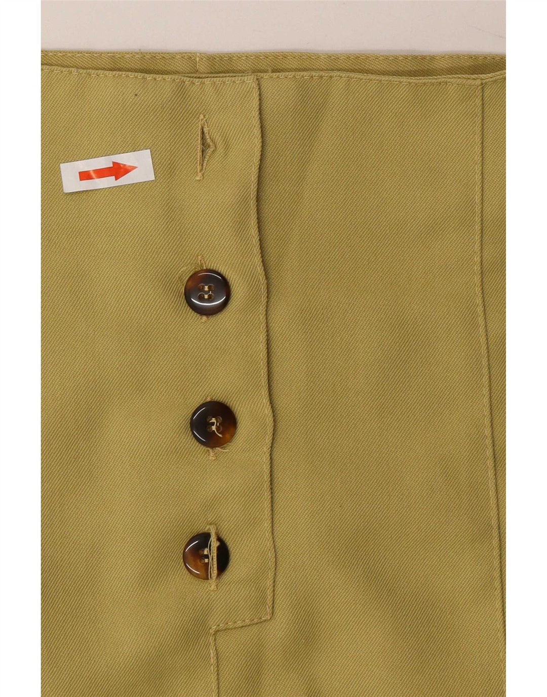 Sasch Womens Mini Skirt IT 44 Medium W28 Green Polyester