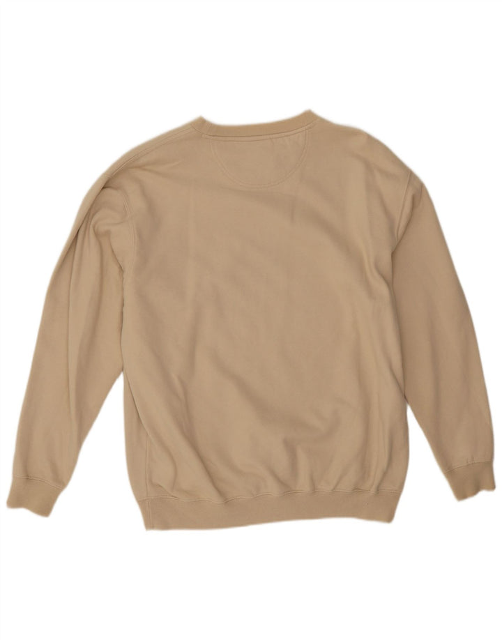 Lee Mens Sweatshirt Jumper Large Beige