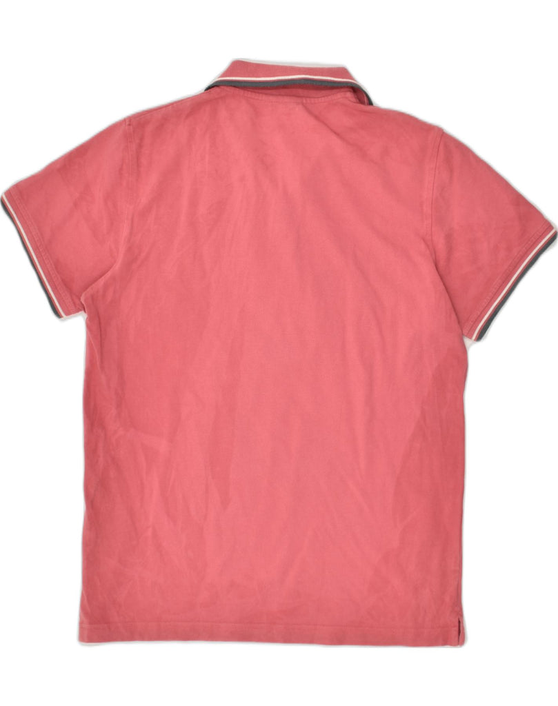 LEE Mens Polo Shirt Medium Pink Cotton | Vintage Lee | Thrift | Second-Hand Lee | Used Clothing | Messina Hembry 