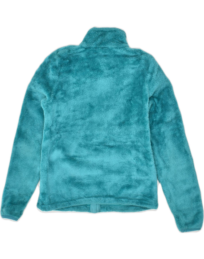 FILA Girls Fleece Jacket 10-11 Years Medium Turquoise Polyester | Vintage Fila | Thrift | Second-Hand Fila | Used Clothing | Messina Hembry 