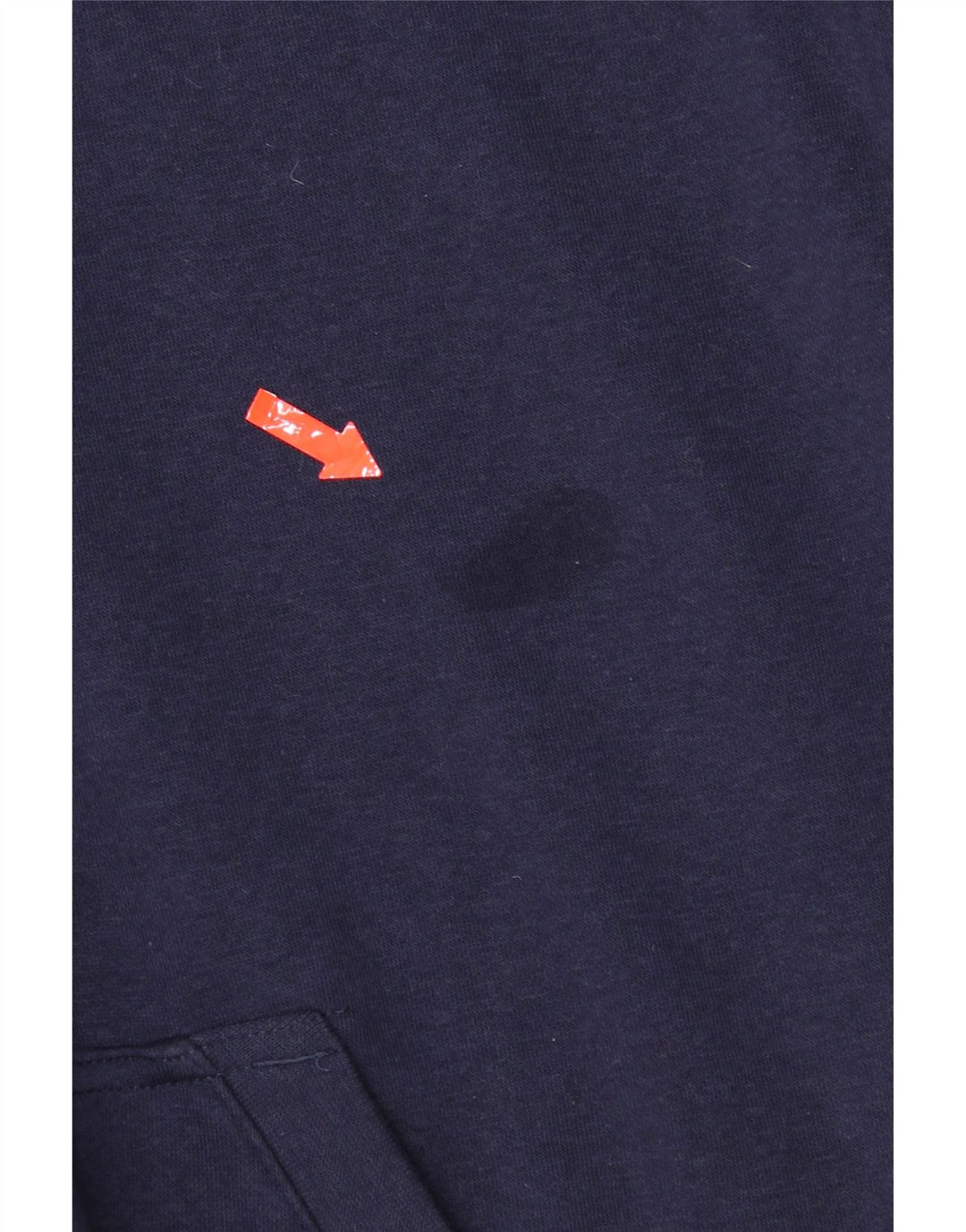 Kappa Mens Tracksuit Top Jacket 2XL Navy Blue Cotton