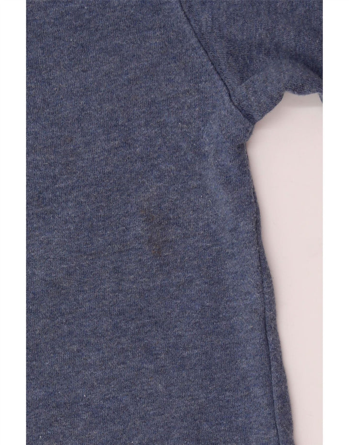 CALVIN KLEIN JEANS Womens Graphic Sweatshirt Jumper UK 16 Large Blue