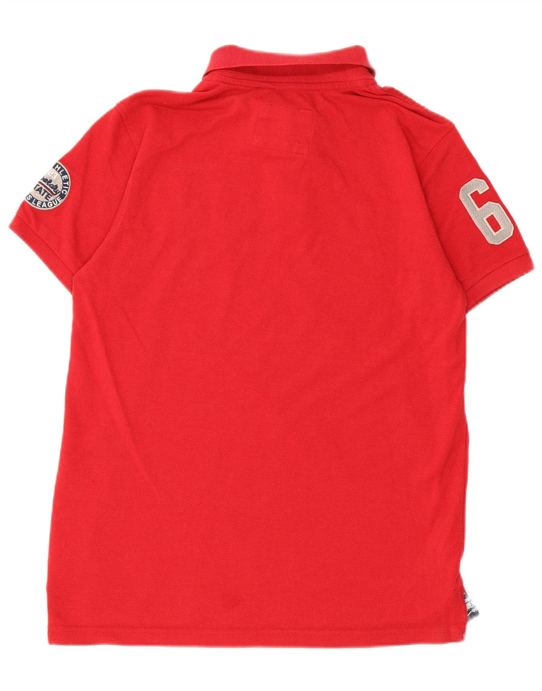 Superdry Mens Graphic Polo Shirt Large Red