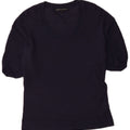 Marks & Spencer Womens Boat Neck Jumper Sweater UK 12 Medium Navy Blue