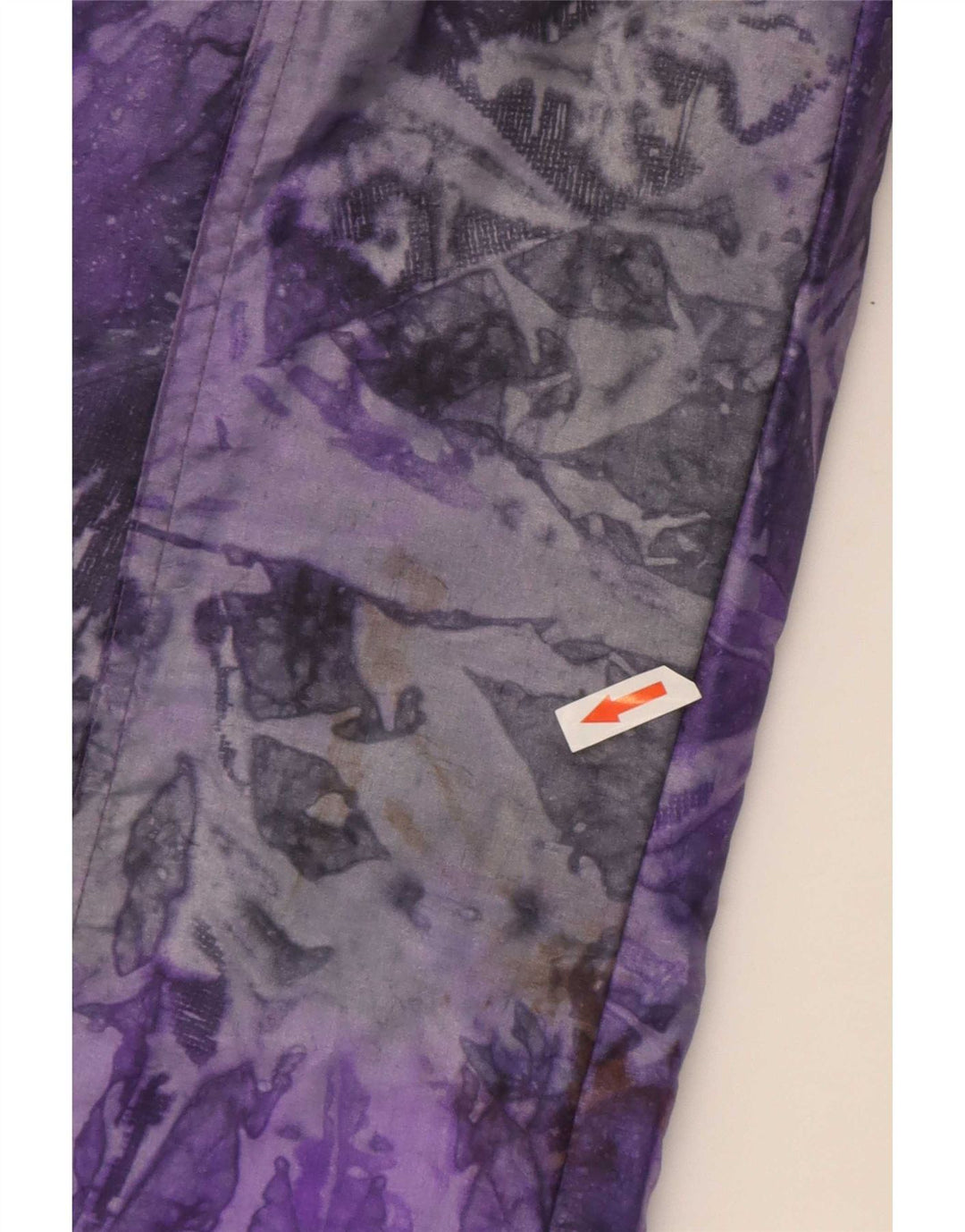 Alasca Womens Abstract Pattern Oversized Ski Jumpsuit IT 38 XS Purple