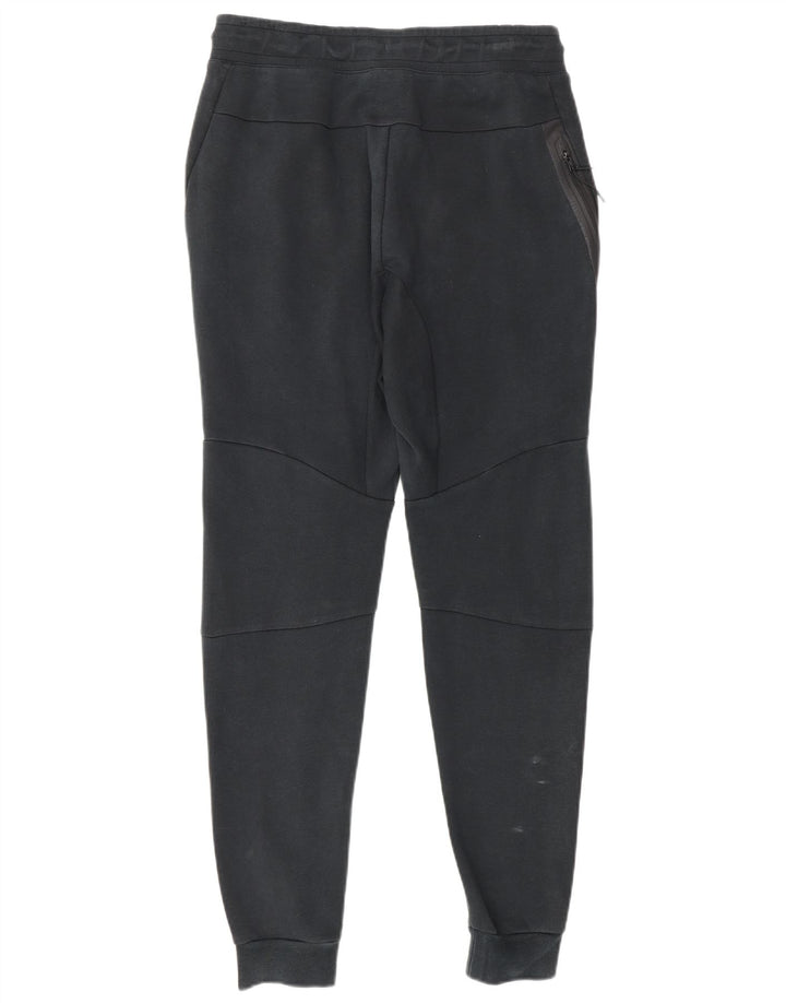 Nike Mens Tracksuit Trousers Joggers Small Black Cotton