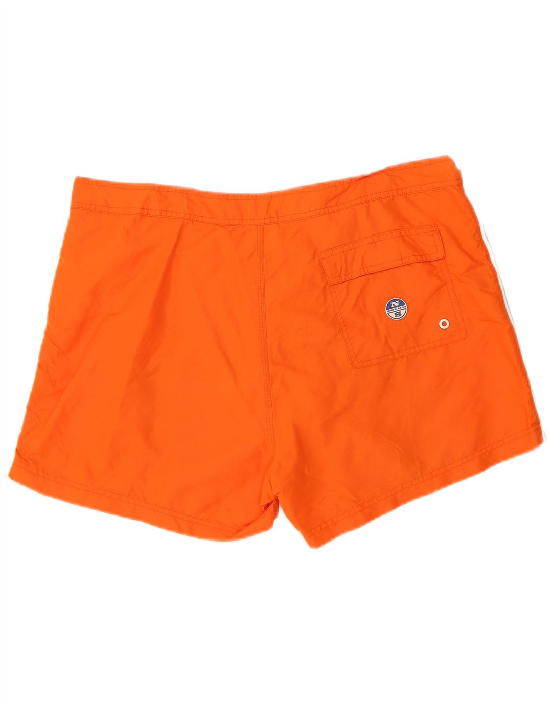 North Sails Mens Graphic Swimming Shorts Large  Orange Polyamide