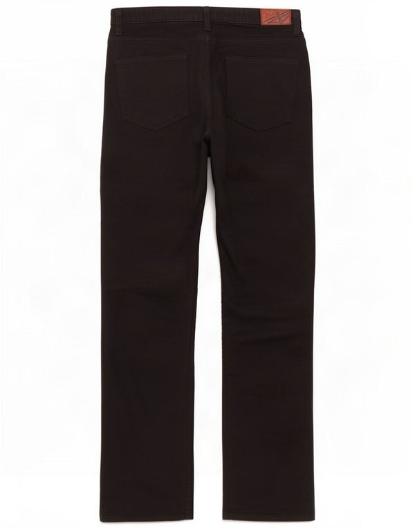 Dockers Mens Straight Casual Trousers W31 L32 Navy Blue Cotton