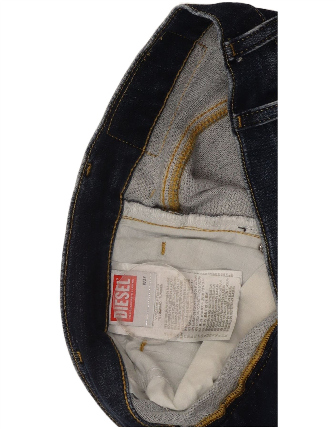 Diesel Womens Skinny Jeans W27 L30 Blue Cotton