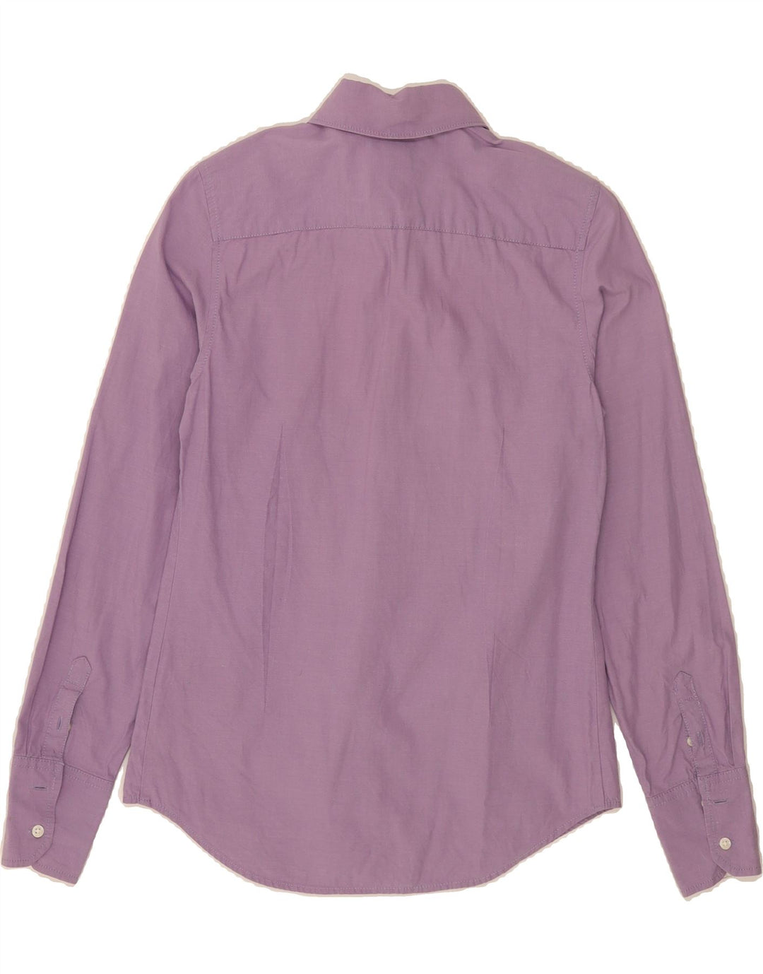 TOMMY HILFIGER Womens Shirt UK 6 XS Purple Cotton Vintage Tommy Hilfiger and Second-Hand Tommy Hilfiger from Messina Hembry 