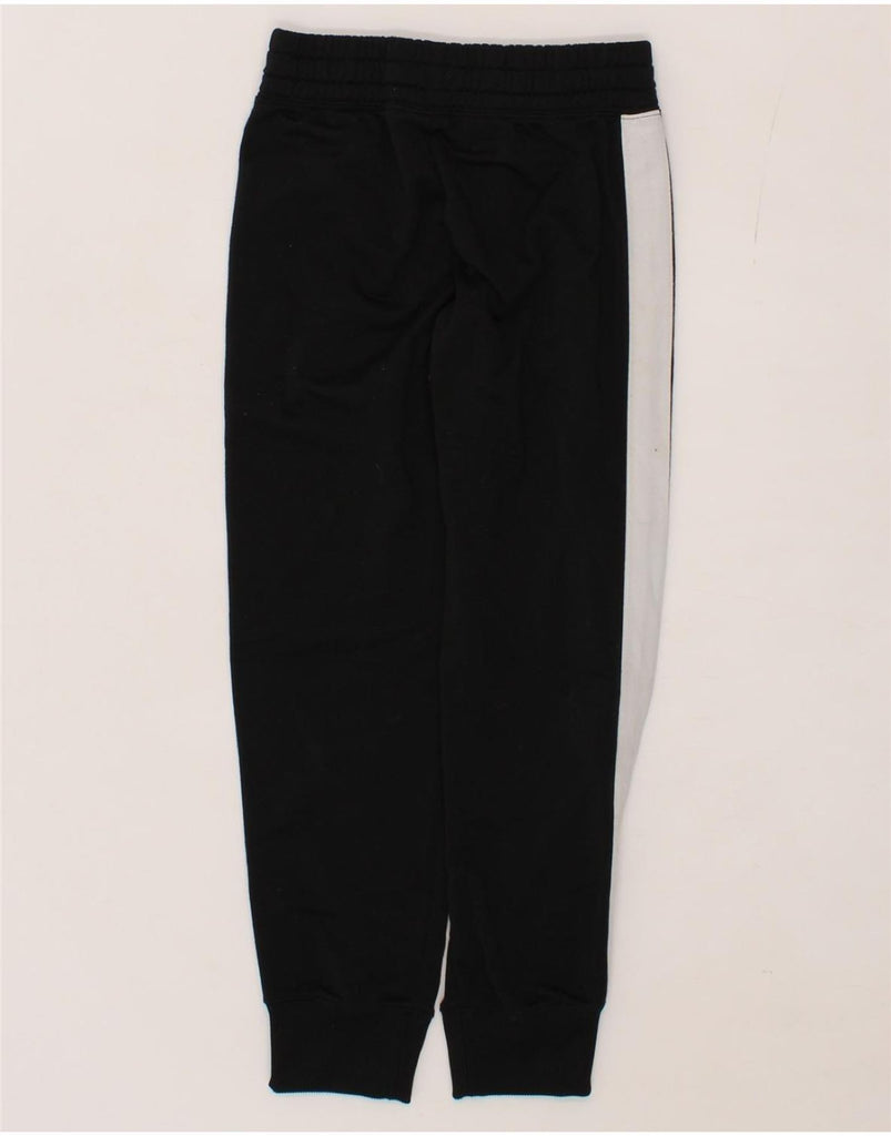 NIKE Boys Tracksuit Trousers Joggers 8-9 Years Small Black Colourblock Vintage Nike and Second-Hand Nike from Messina Hembry 