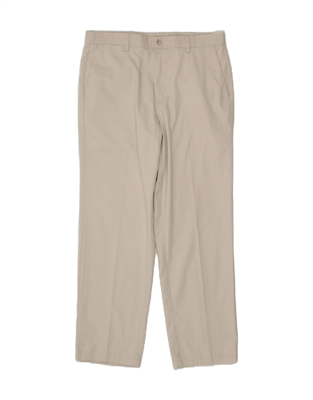 DOCKERS Mens Straight Chino Trousers W34 L32 Beige