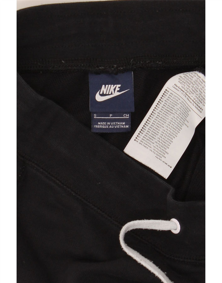 Nike Mens Tracksuit Trousers Joggers Small  Black Cotton