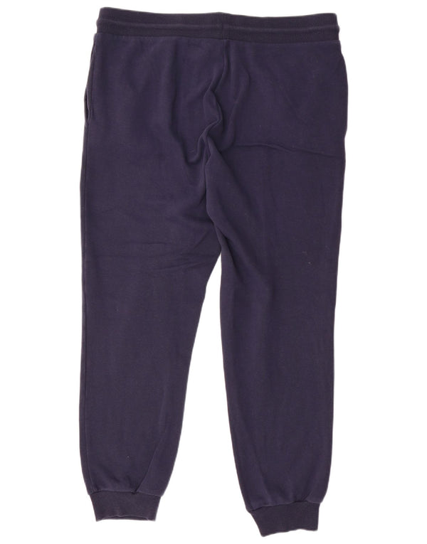 Jack & Jones Mens Tracksuit Trousers Joggers Large Navy Blue Cotton