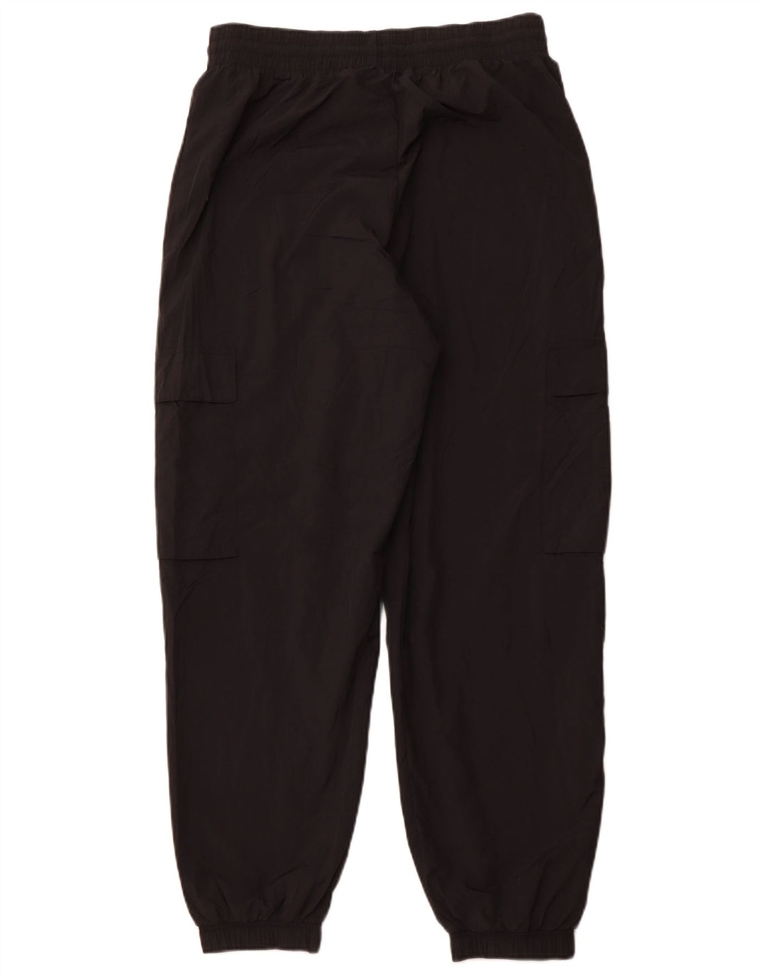 ADIDAS Womens Cargo Tracksuit Trousers Joggers UK 14 Medium Black