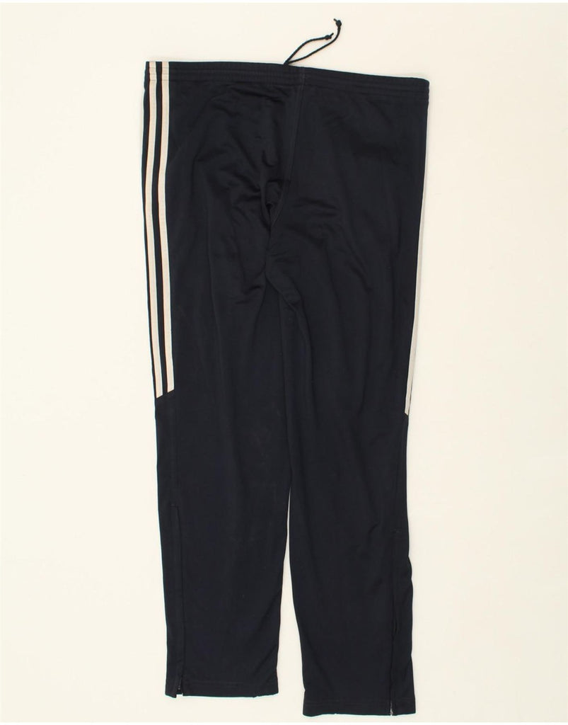 ADIDAS Mens Tracksuit Trousers Large Navy Blue Polyester | Vintage Adidas | Thrift | Second-Hand Adidas | Used Clothing | Messina Hembry 