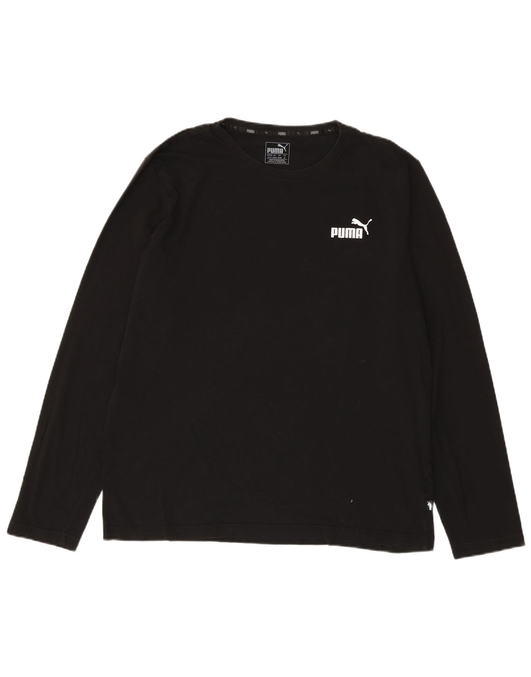 PUMA Mens Top Long Sleeve XL Black