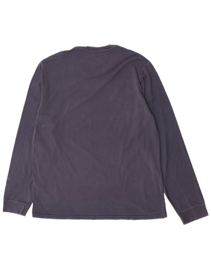 Levi's Mens Standard Top Long Sleeve Large Navy Blue Cotton