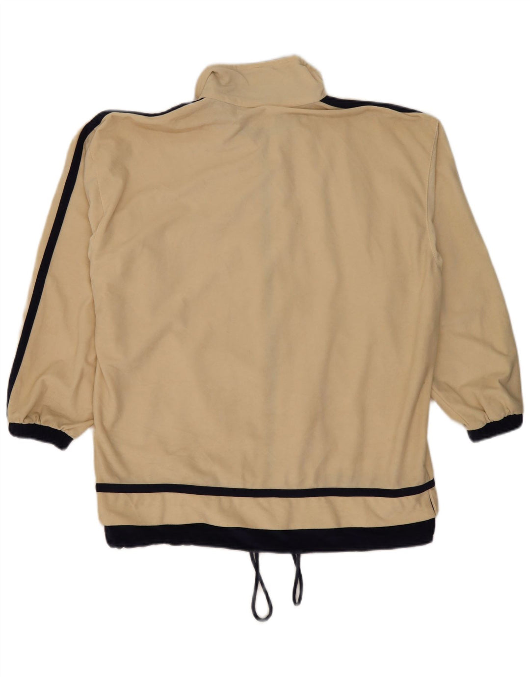 Diadora Mens Graphic Tracksuit Top Jacket Medium Beige Colourblock