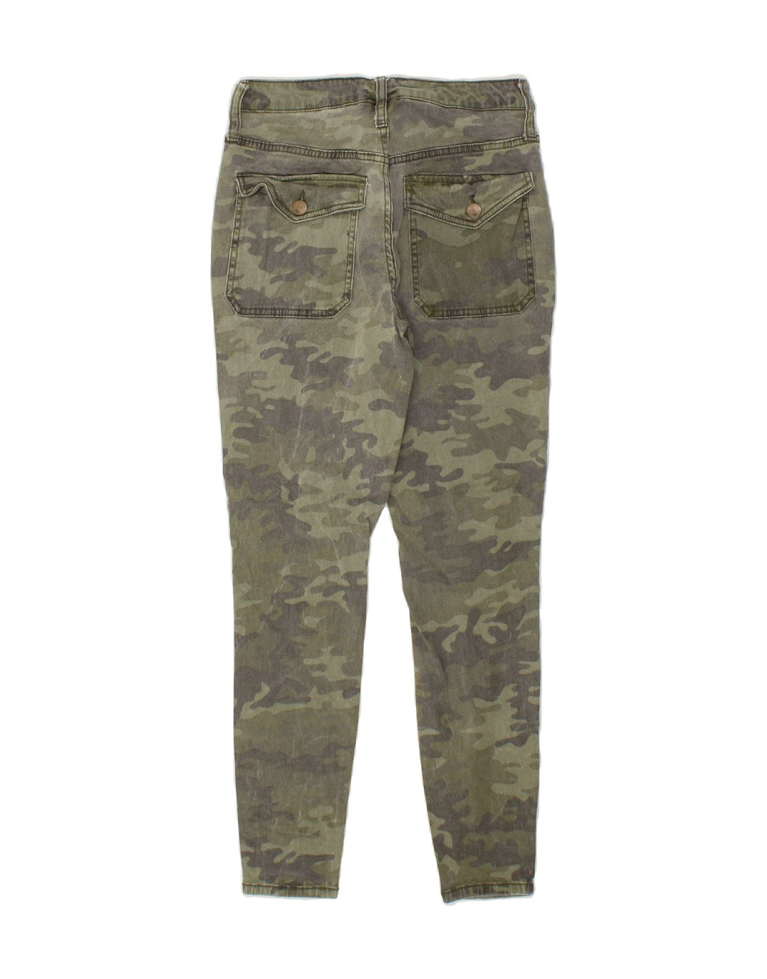 MOSSIMO Womens Jegging Slim Jeans US 4 Small W27 L27 Green Camouflage Vintage Mossimo and Second-Hand Mossimo from Messina Hembry 