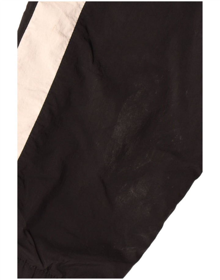 NIKE Mens Graphic Tracksuit Trousers Joggers Medium  Black Colourblock