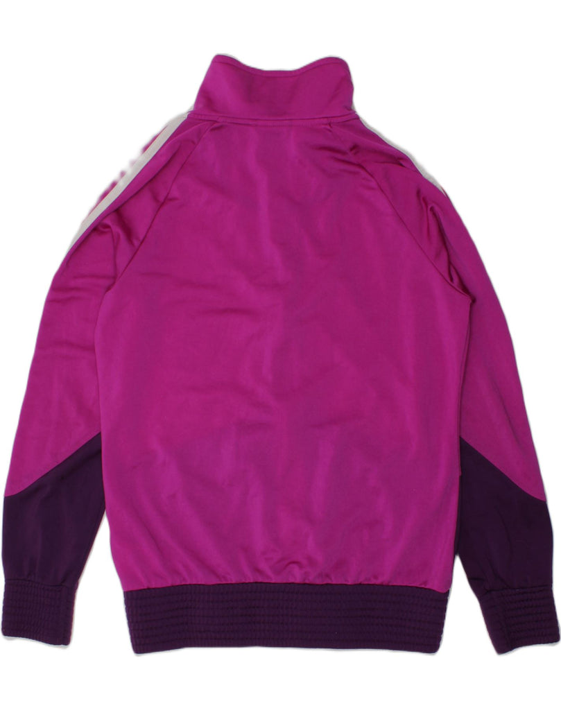 ADIDAS Girls Tracksuit Top Jacket 14-15 Years Pink Colourblock Polyester | Vintage Adidas | Thrift | Second-Hand Adidas | Used Clothing | Messina Hembry 