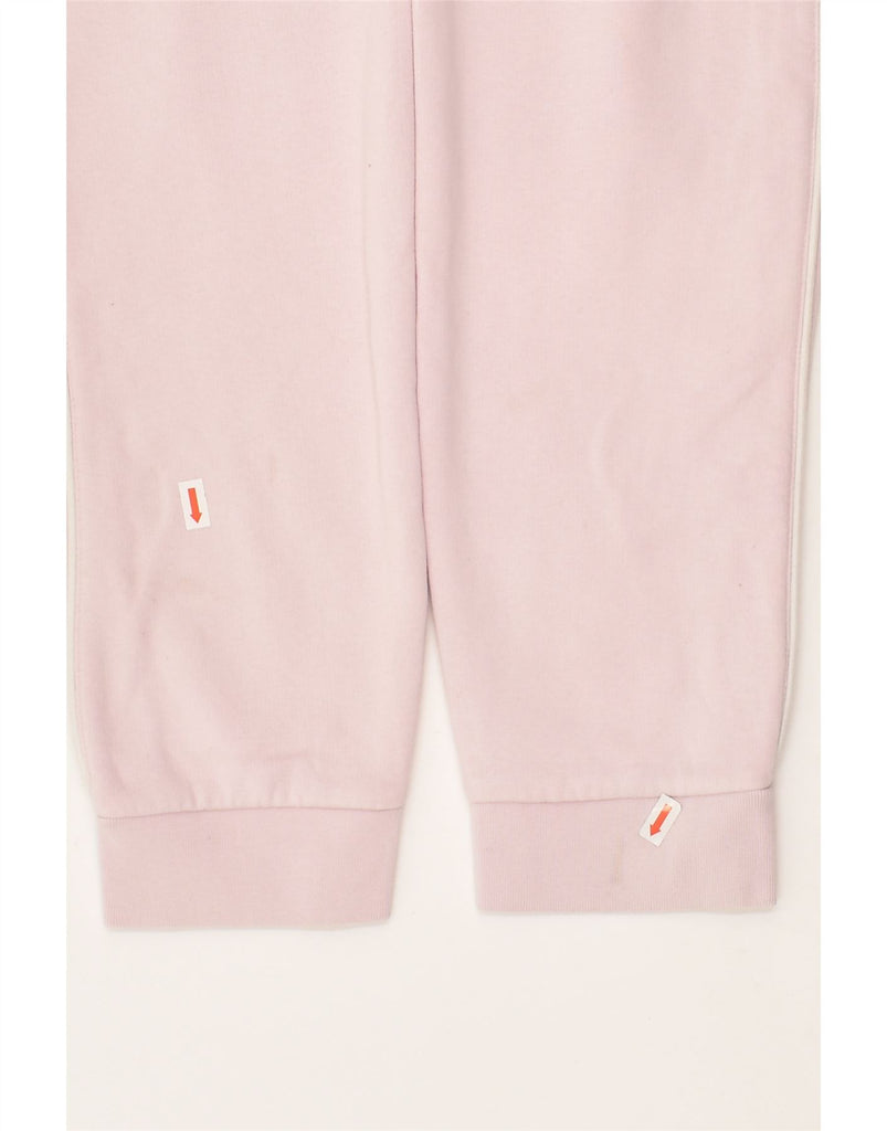 PUMA Womens Tracksuit Trousers Joggers UK 12 Medium Pink Cotton | Vintage Puma | Thrift | Second-Hand Puma | Used Clothing | Messina Hembry 