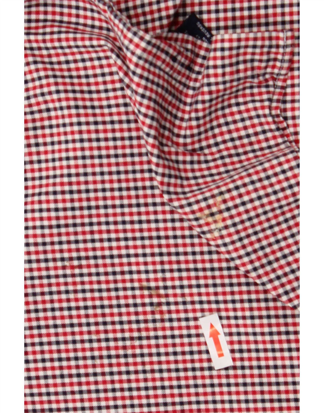 Tommy Hilfiger Mens Shirt XL Red Check