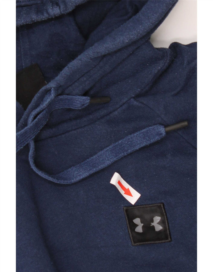 Under Armour Mens Hoodie Jumper Large Navy Blue