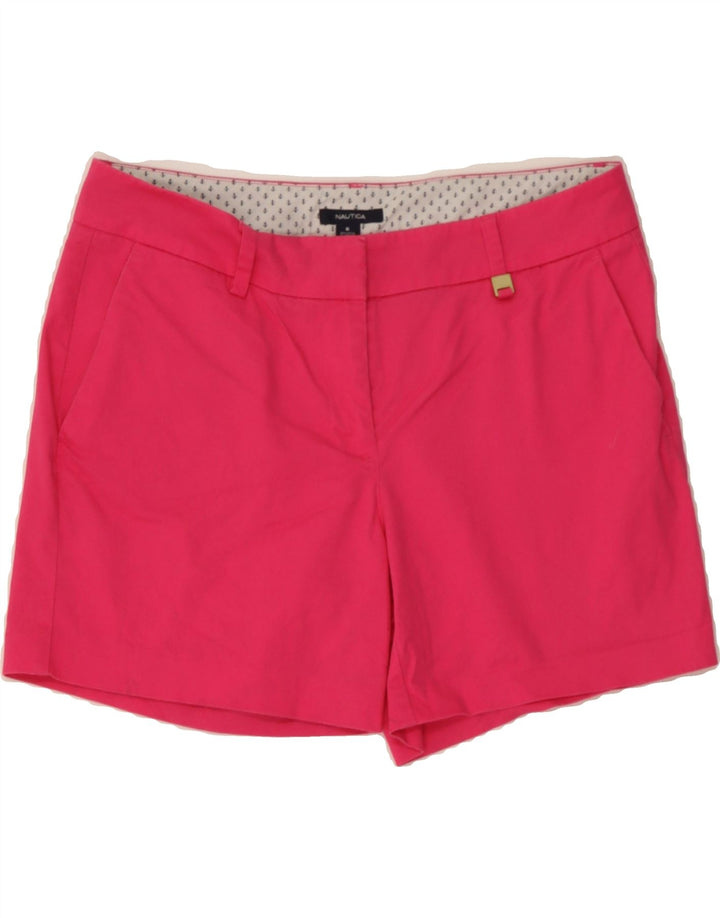NAUTICA Womens Chino Shorts US 6 Medium W30  Pink Cotton Vintage Nautica and Second-Hand Nautica from Messina Hembry 