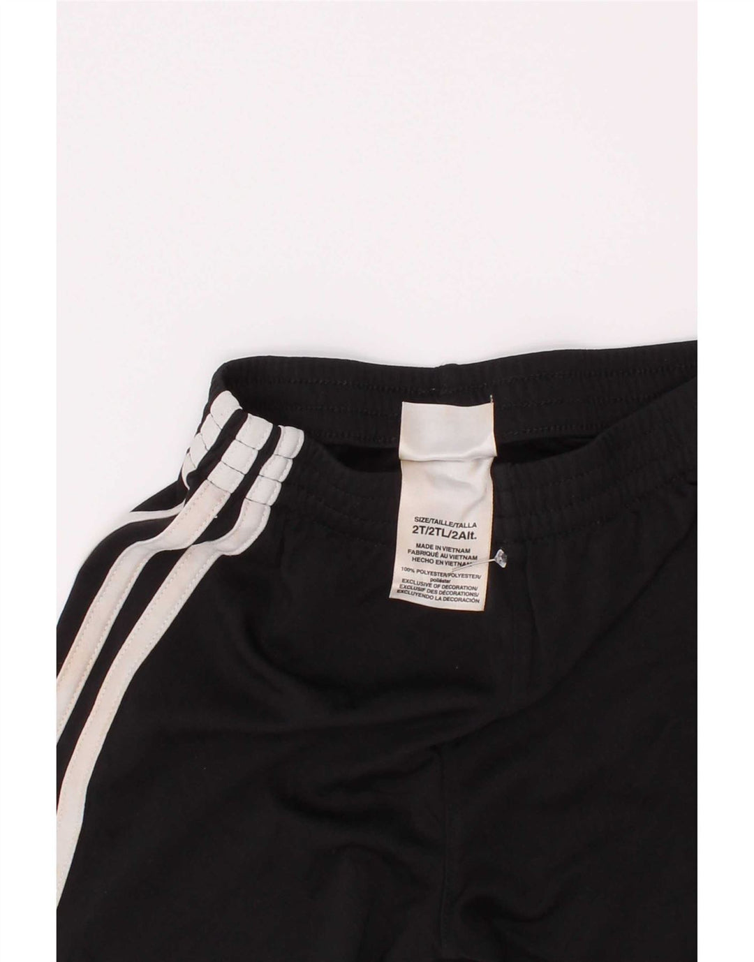 Adidas Baby Boys Sport Shorts 18-24 Months Black Polyester
