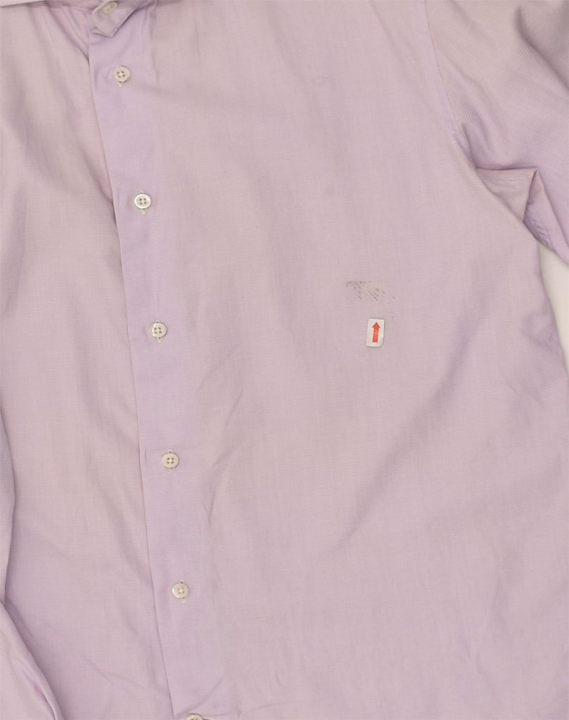 MASSIMO DUTTI Mens Slim Fit Shirt Size 39 15 1/2  Medium Pink | Vintage Massimo Dutti | Thrift | Second-Hand Massimo Dutti | Used Clothing | Messina Hembry 